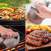 Stainless Steel Burger Press – Professional Grill Smasher for Even, Quick Patties